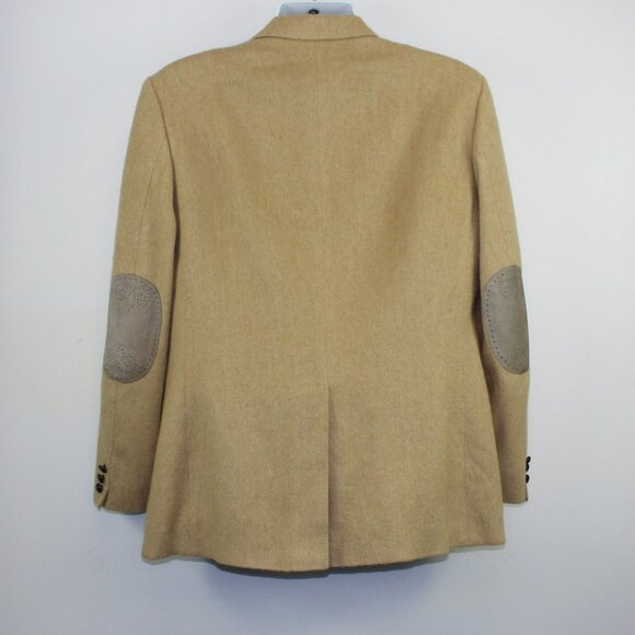 Vintage Camel Hair Blazer Suit Jacket (46 R) - Picture 2 of 11